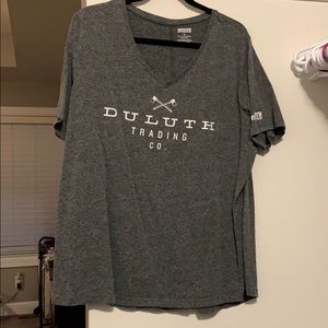 V-neck Duluth Trading T-shirt
